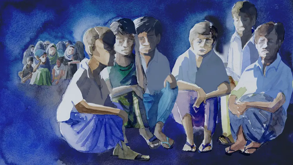 Un ejemplo extraído del próximo informe de MSF, Behind the Wire.