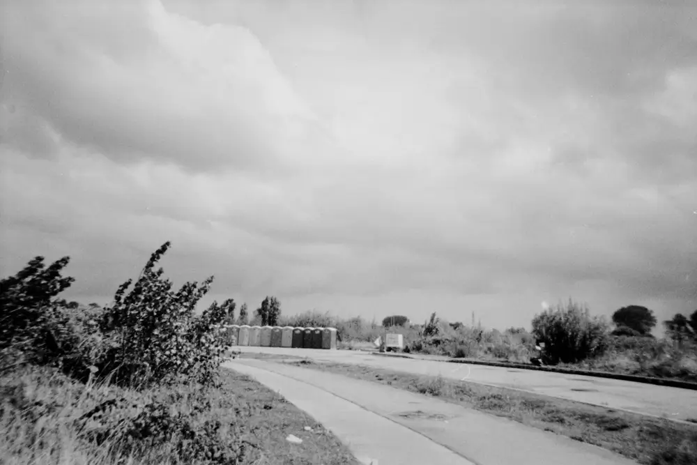 El sitio "Aseos", donde MSF ofrece servicios de salud a través de clínicas móviles.