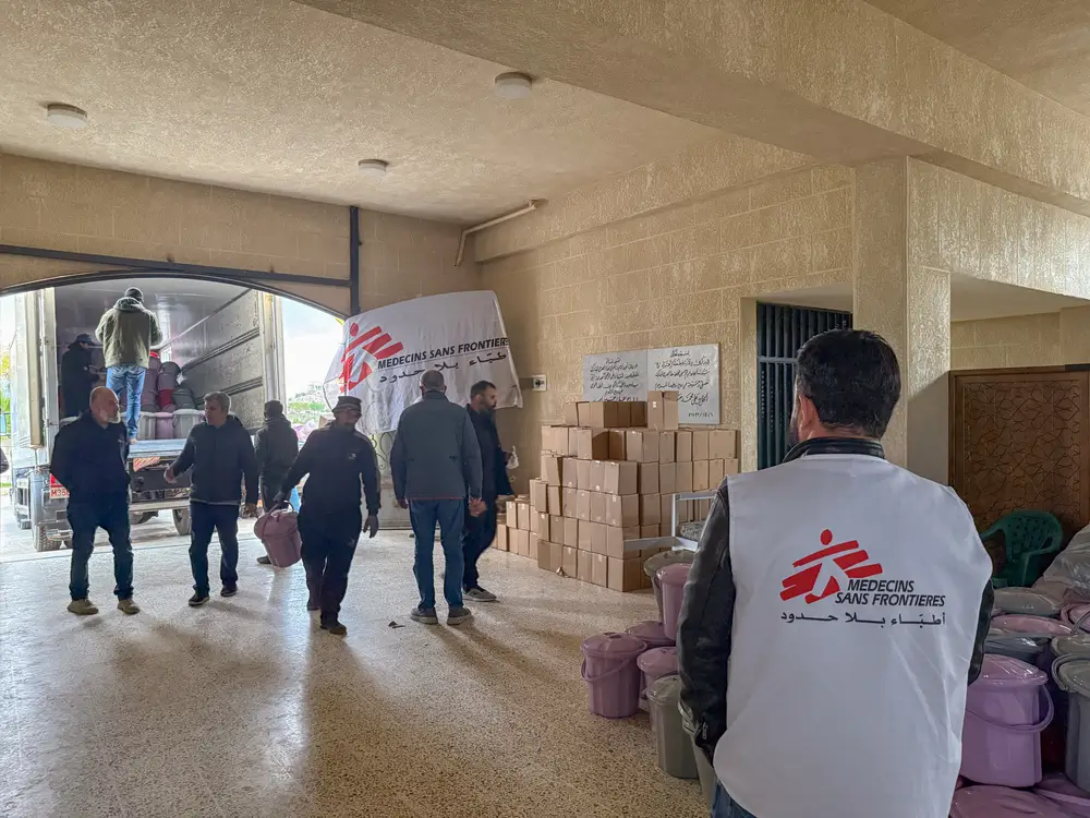 Más allá de la atención médica, MSF también está abordando las necesidades humanitarias inmediatas en todo Líbano.