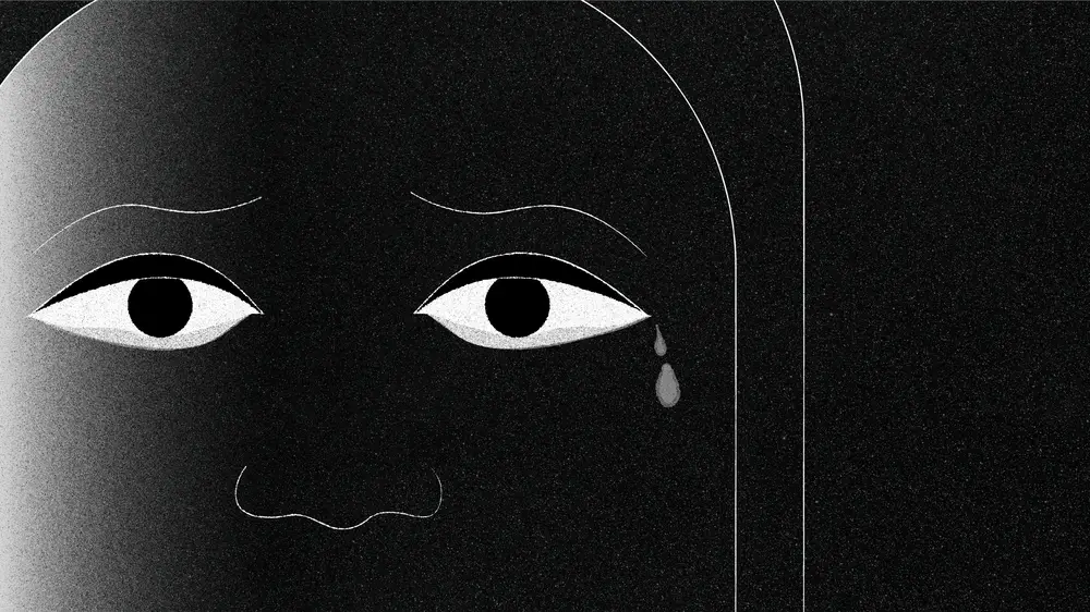 Ilustraciones sobre las historias de violencia y desplazamiento forzado desde Kordofán Sur, Sudán.