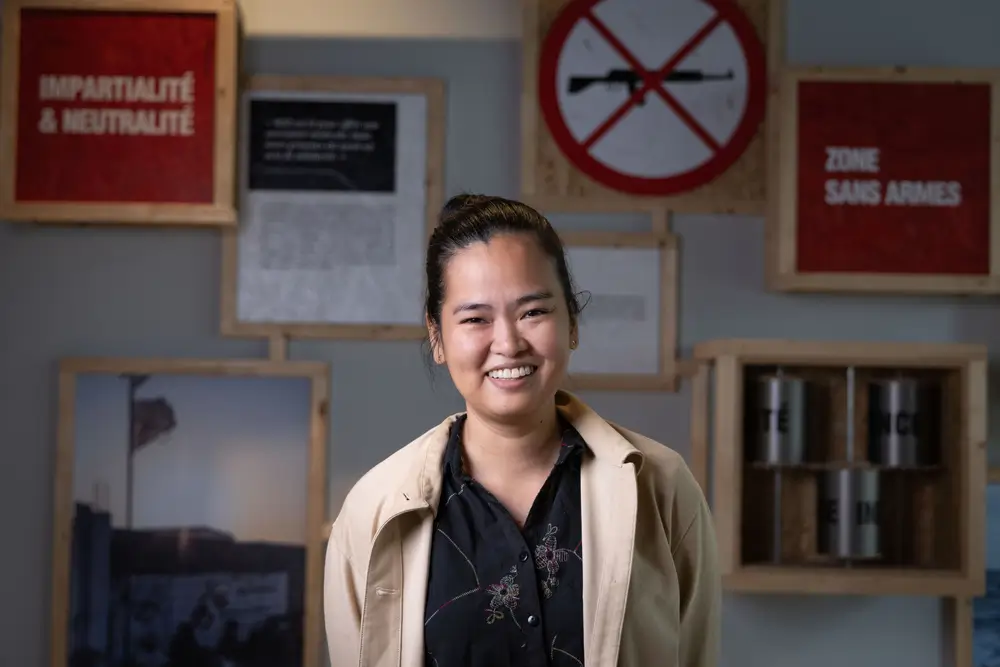 Jessa Pontevedra, coordinadora médica de MSF en Myanmar.