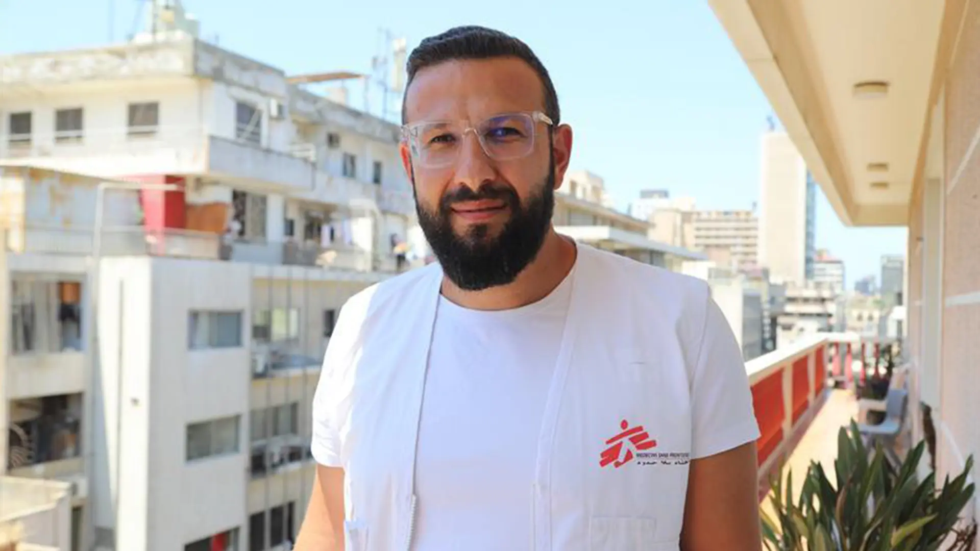 Mohammad Sunallah, refugiado palestino en el Líbano.