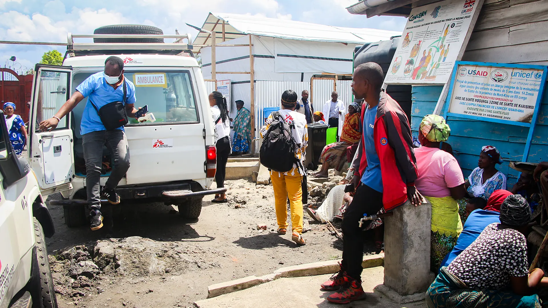En el centro de salud Mungunga 3, MSF atiende a víctimas de violencia sexual desde enero de 2025. Brindamos atención médica y psicosocial.
