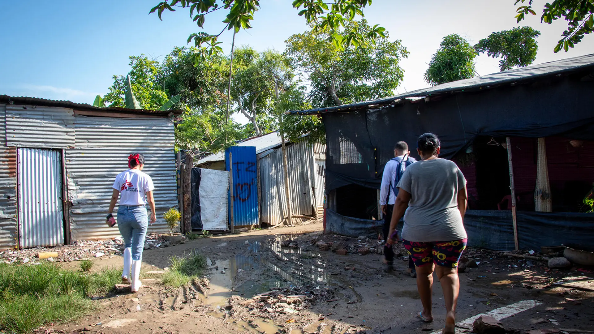Equipo de MSF visita las comunidades de Arauca.