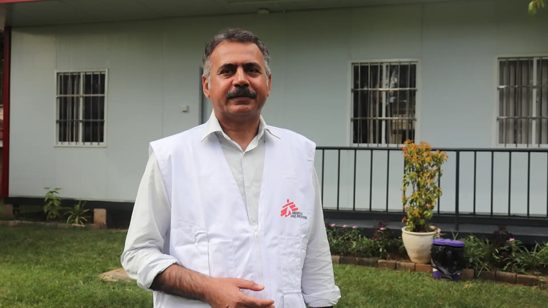 Mohsin Rafiq, coordinador de proyectos de MSF en Somalia