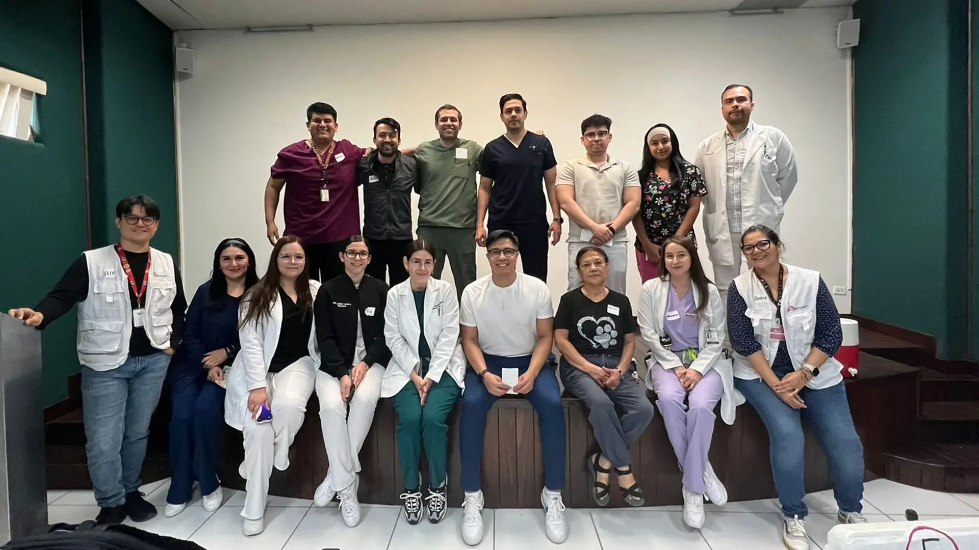 Personal de MSF y médico del estado de Tamualipas, México.