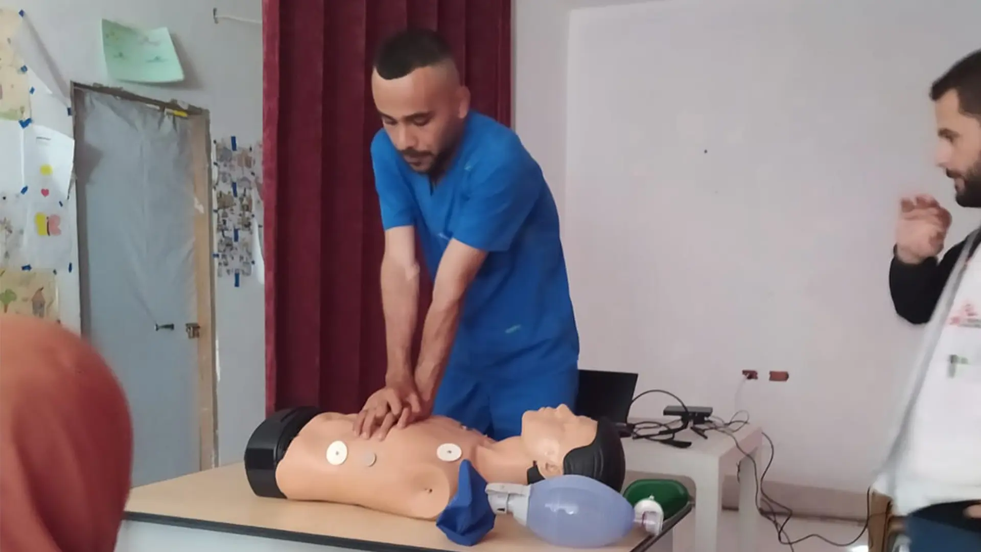 Hussein Alnajjar, decimotercer colega asesinado en Gaza.