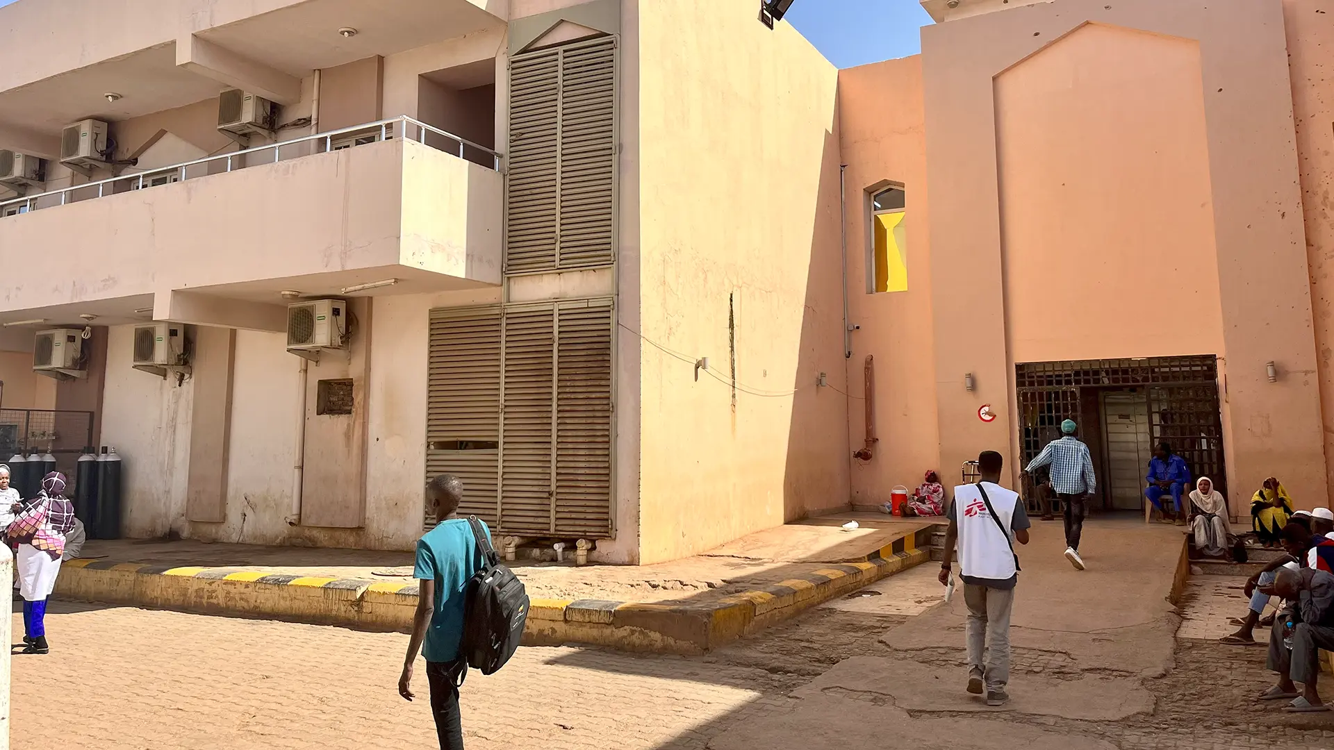 El hospital de Al Nao, en Omdurmán. © MSF