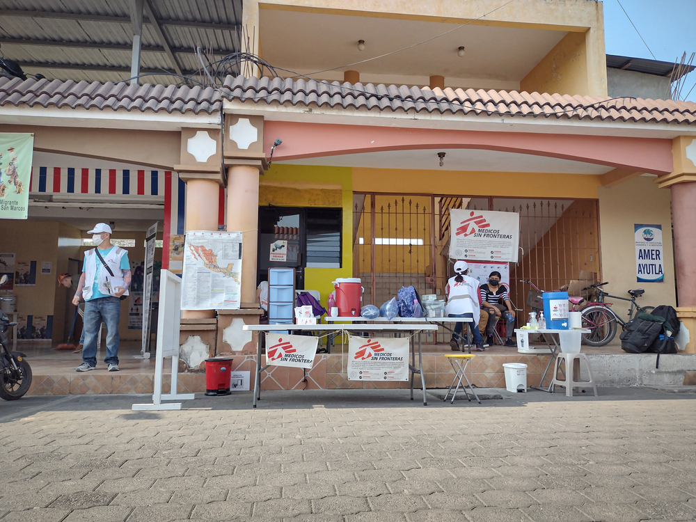 Atención médica y asistencia a personas migrantes y deportadas en la frontera de Guatemala