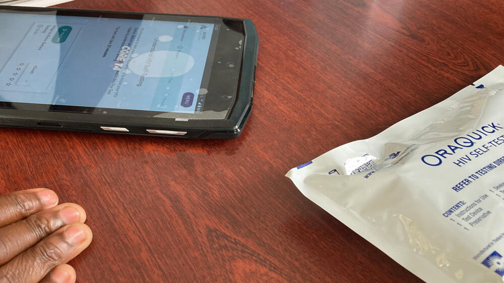 MSF introdujo el autodiagnóstico del VIH en 2016 en Eswatini