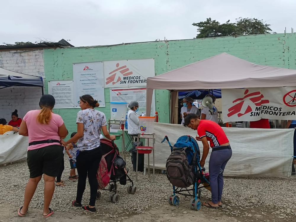 MSF brinda servicios de atención primaria a población migrante que llega a Perú