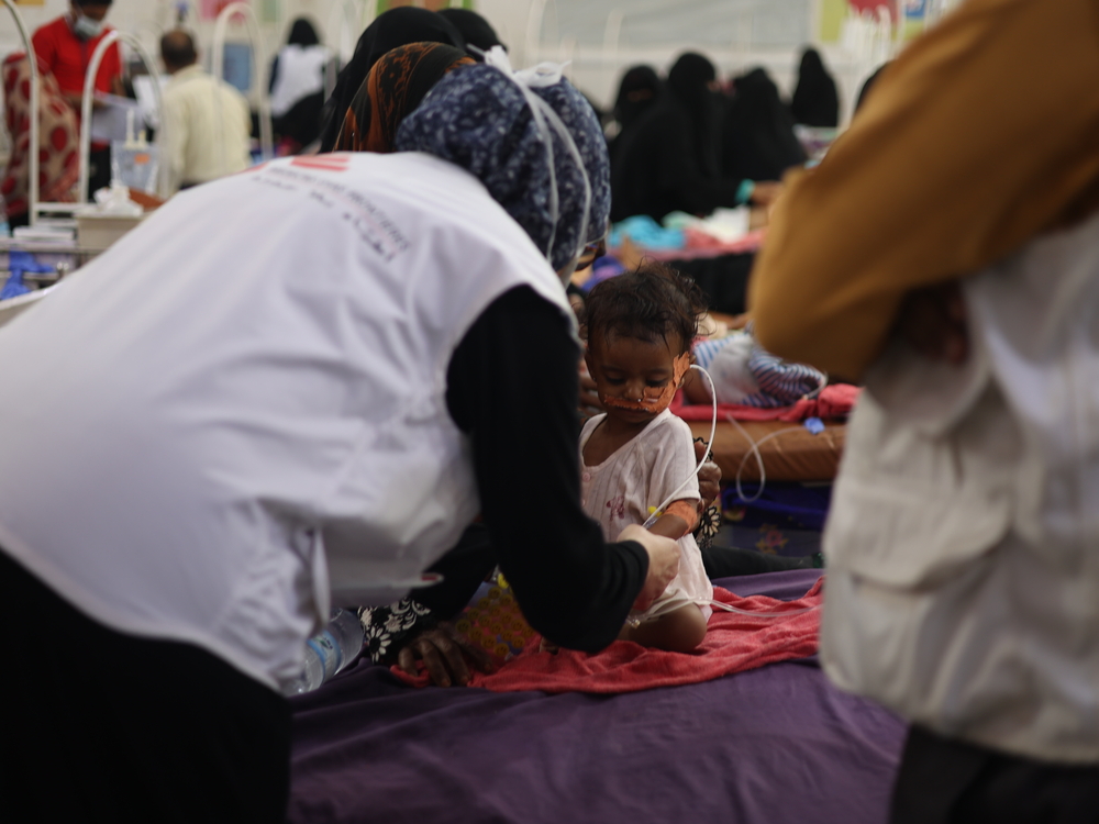 MSF responde a la emergencia por el aumentode casos de desnutrición en Yemen