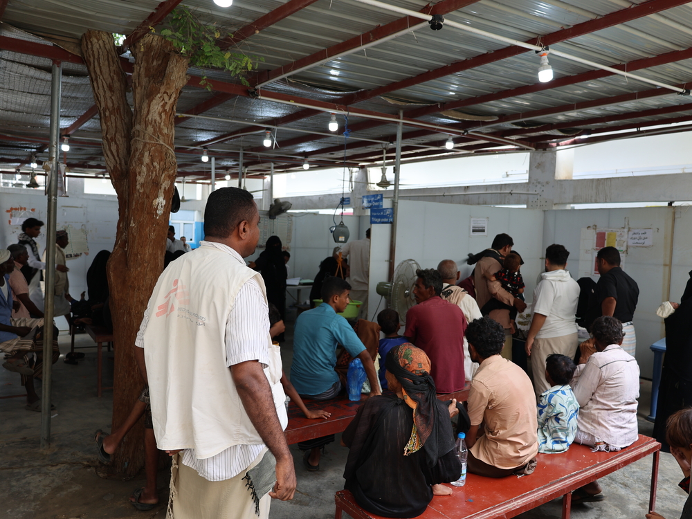 MSF apoya al Hospital de Abs en Yemen tras el aumento de pacientes