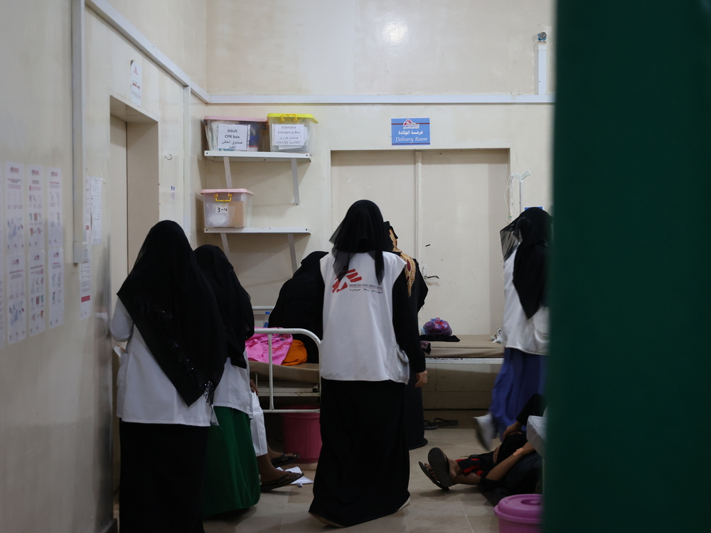 MSF apoya al Hospital de Abs en Yemen tras el aumento de pacientes
