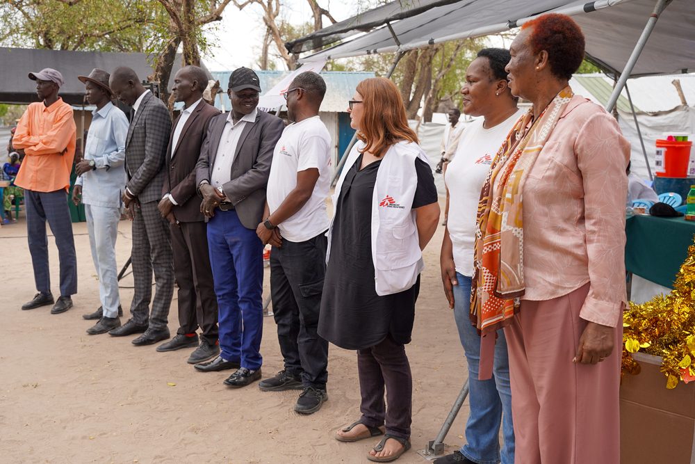 Graducación de la Academis de Salud de MSF en Lankien, Sudán del Sur