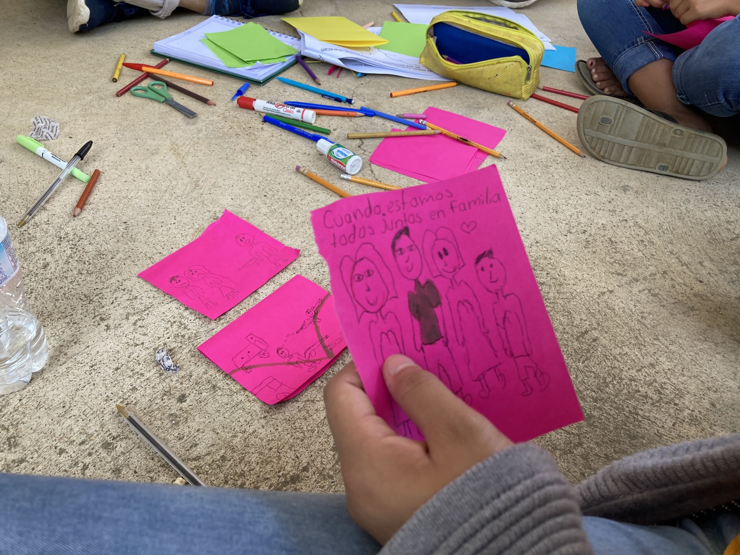 MSF en Michoacán y Guerrero - Actividades psicosociales