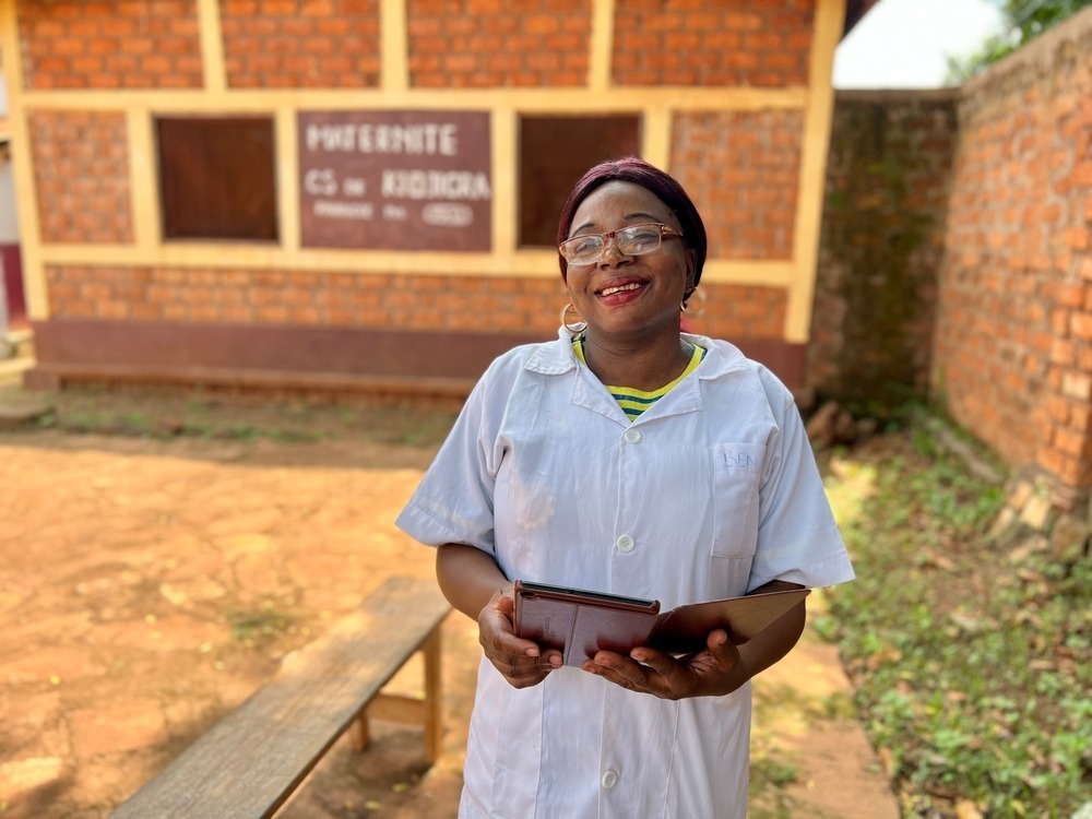 MSF facilita las consultas pediátricas con el e-CARE en RCA