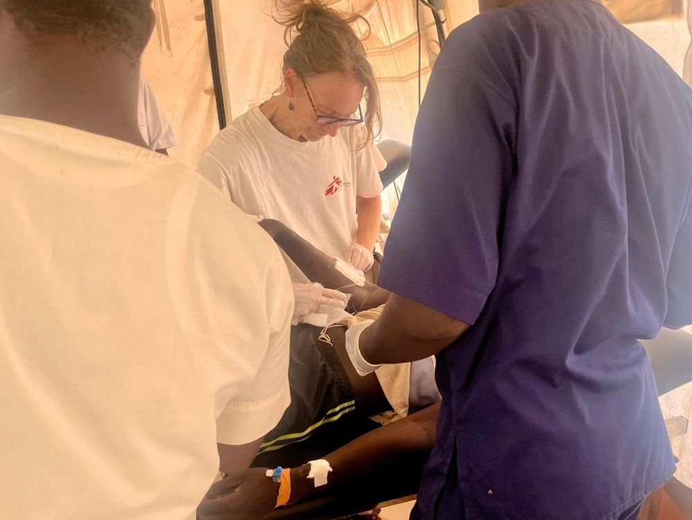 MSF brinda atención a las personas desplazadas de Sudán a Chad