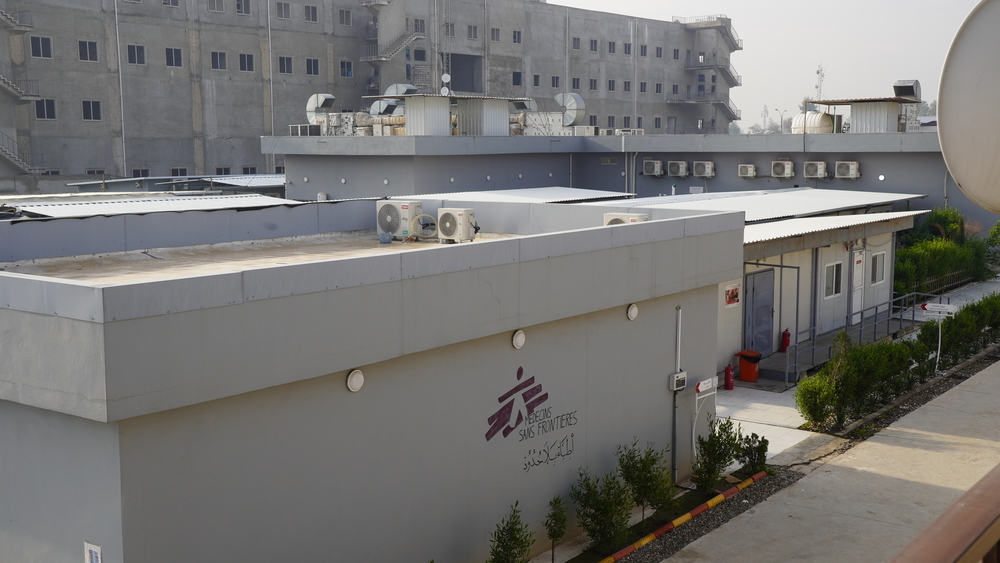 Médicos Sin Fronteras traspasamos nustras actividades en el hospital del este de Mosul, Irak