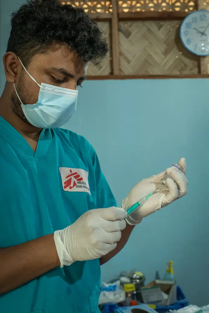 Hepatitis C en los campos Rohingyas en Bangladesh