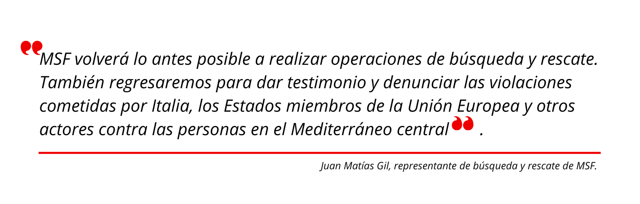 Quote, Cierre de actividades del Geo Barents en em mar Mediterráneo