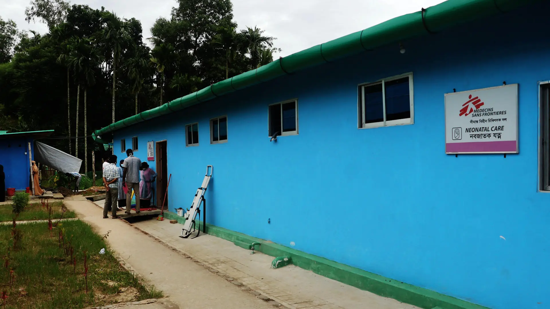 La sala de cuidados neonatales del hospital maternoinfantil Goyalmara de MSF en Cox’s Bazar, al sureste de Bangladesh.