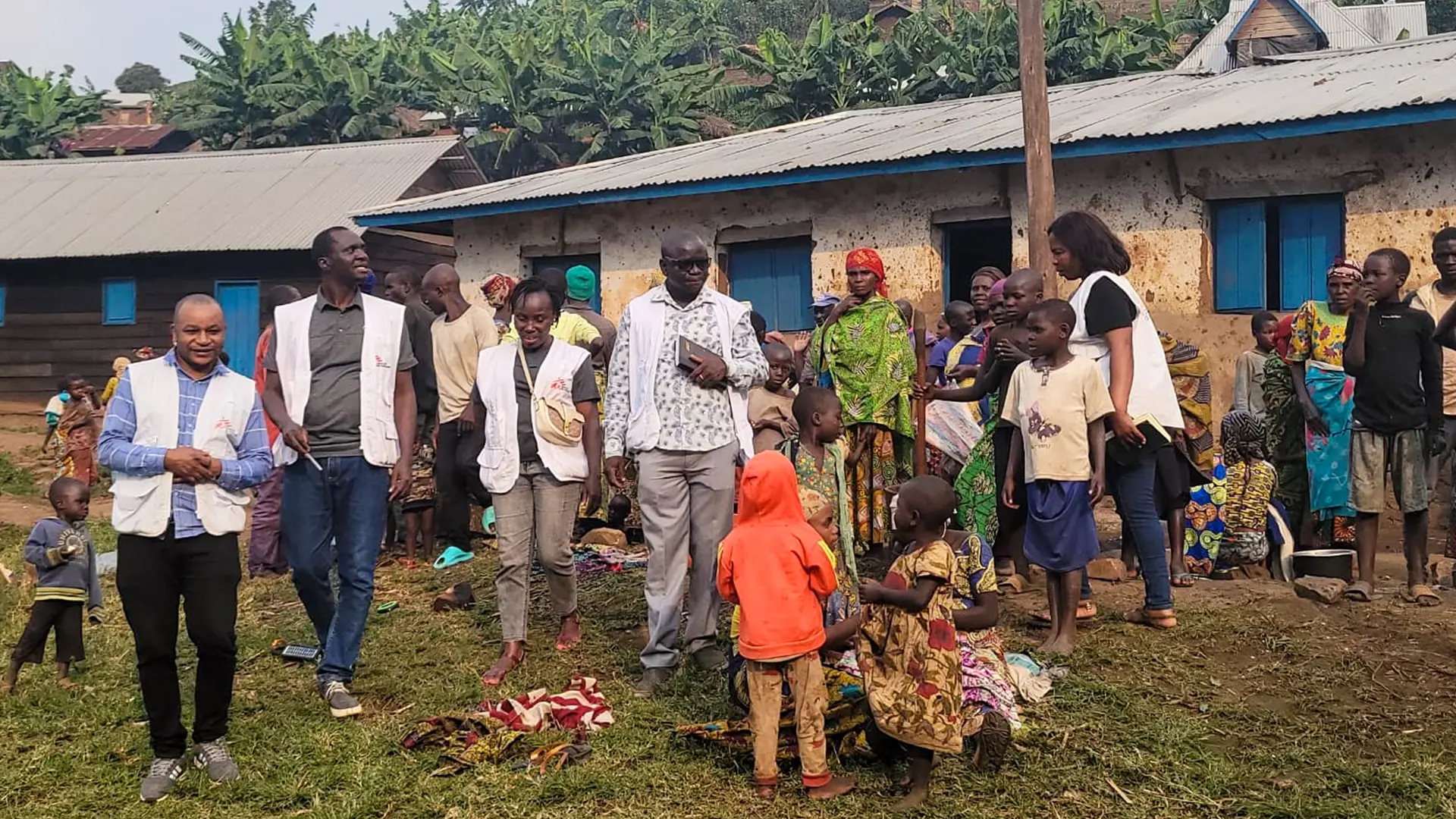 Bambo, en Kivu del Norte, se enfrenta a una crisis humanitaria que se agrava rápidamente, ya que el conflicto en curso ha obligado a decenas de miles de personas a huir a la ciudad.