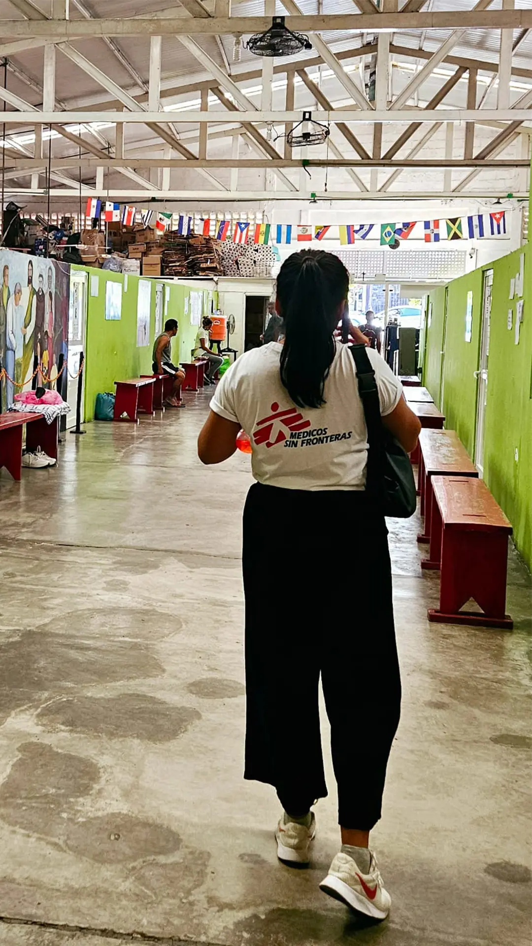 El equipo de trabajo social fue clave para coordinar referencias y apoyar a las personas en su acceso a atención. Albergue Oasis de Paz del espíritu santo A.C. Villa Hermosa, estado de Tabasco.