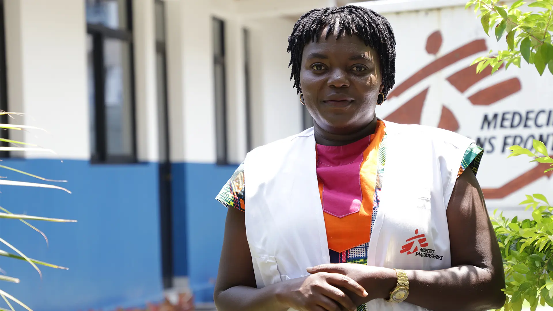 Dra. Maria Mashako, coordinadora médica de MSF en la República Democrática del Congo.
