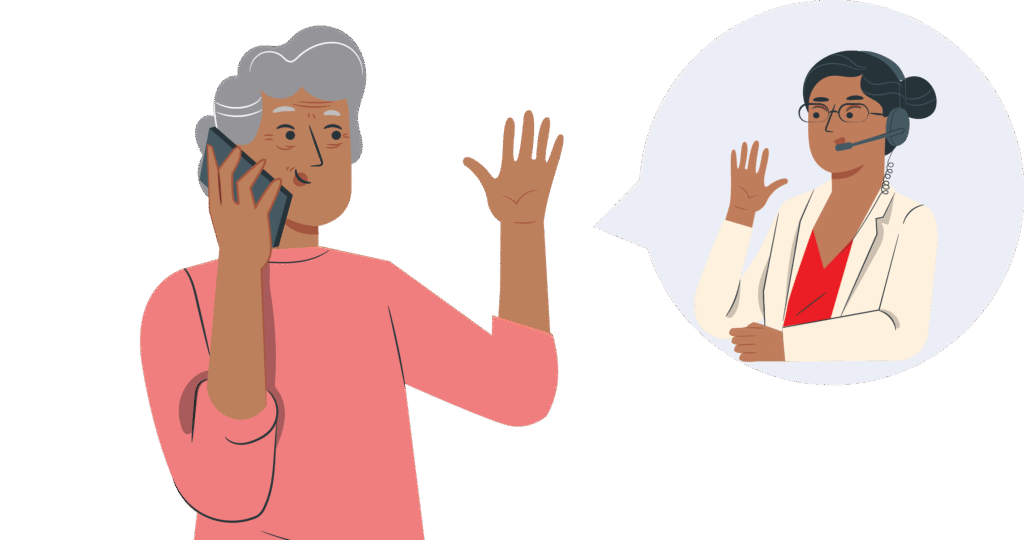 La parte trasera de uno de los buses es adaptada como consultorio de salud mental.